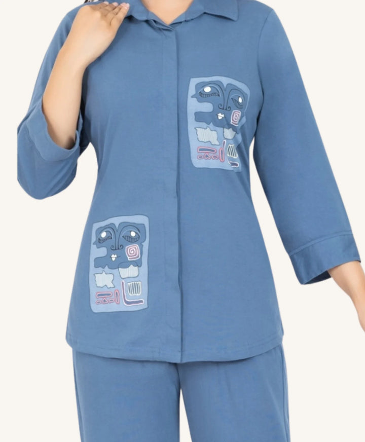 Artistic Patchwork Co-Ord Set