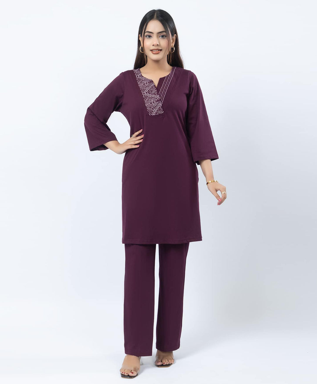 Graceful Premium Embroidered Kurta Set