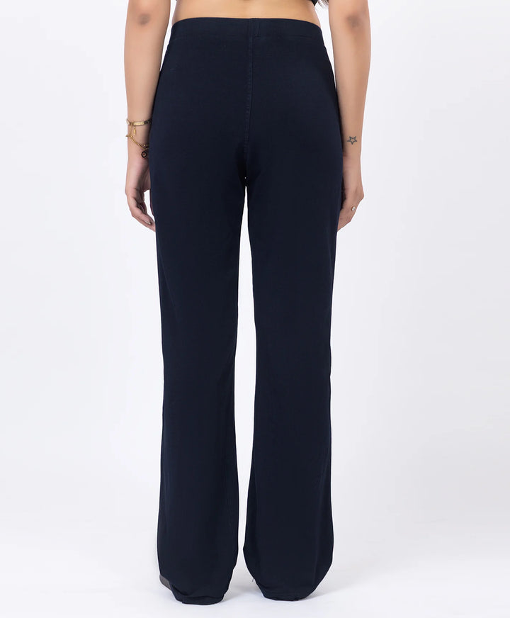 Basic Straight Style Denim Lower