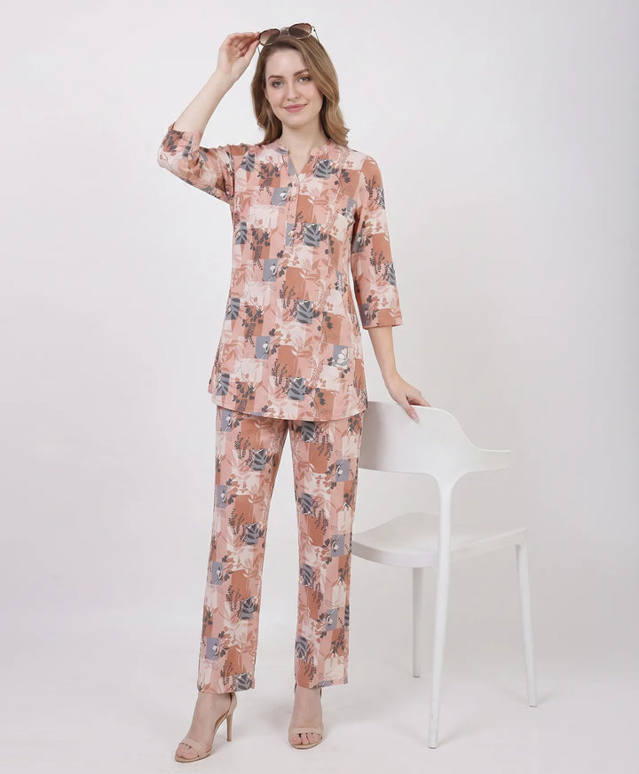 Modern Printed Kurta Set