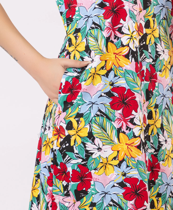 Premium Printed Short Nighty