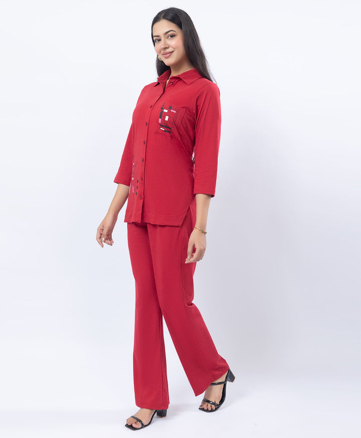 Premium Front Open Co-Ord Set