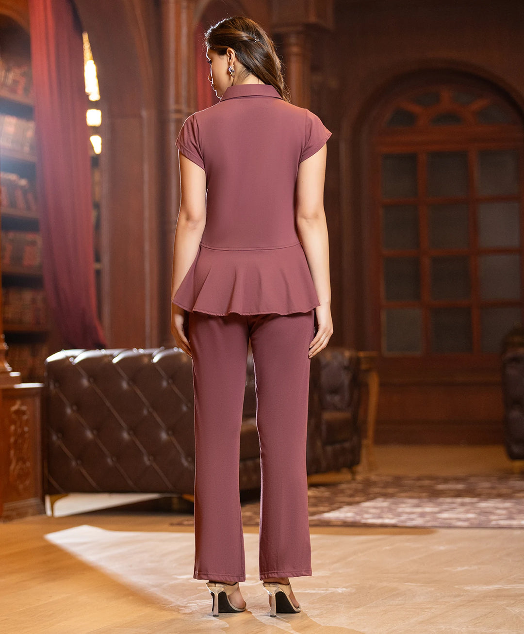 Smart Flared Top Co-ord Set