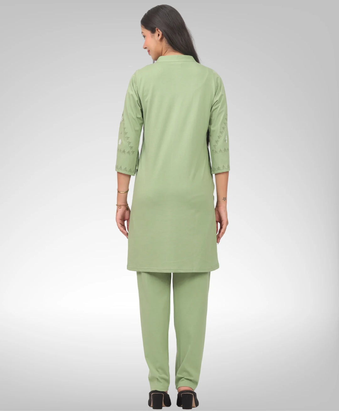 Stylish Printed Kurta Lower Set