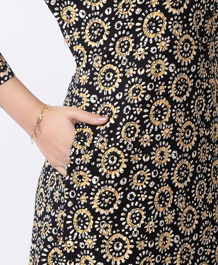 Elegant Printed Afgani Suit