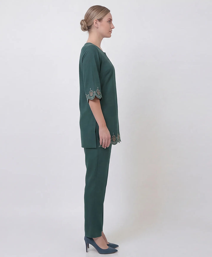 Classic Embroidered Kurta Set