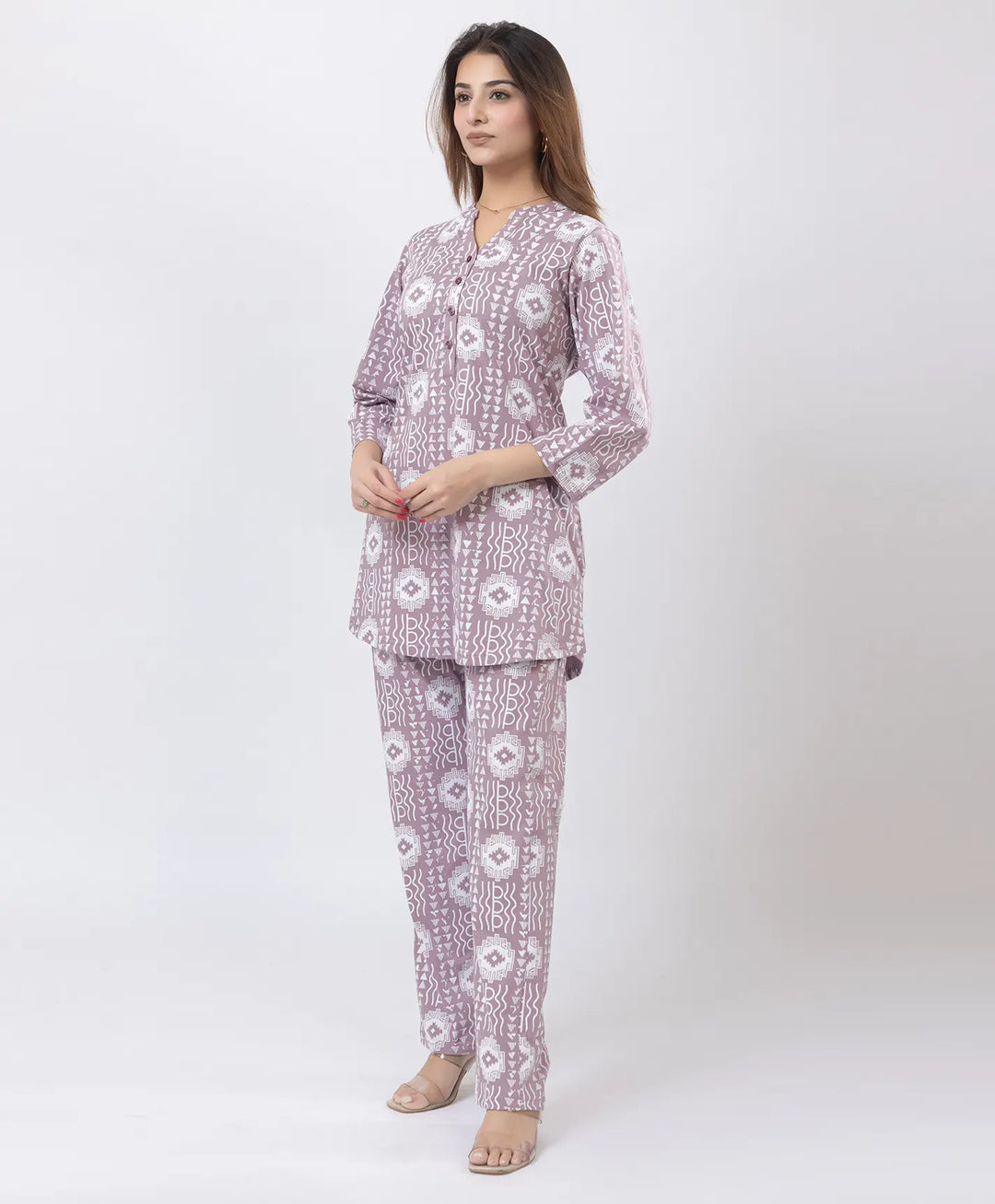Classic Printed Kurta with Pants