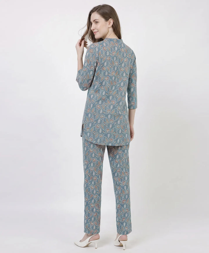 Modern Printed Kurta Set