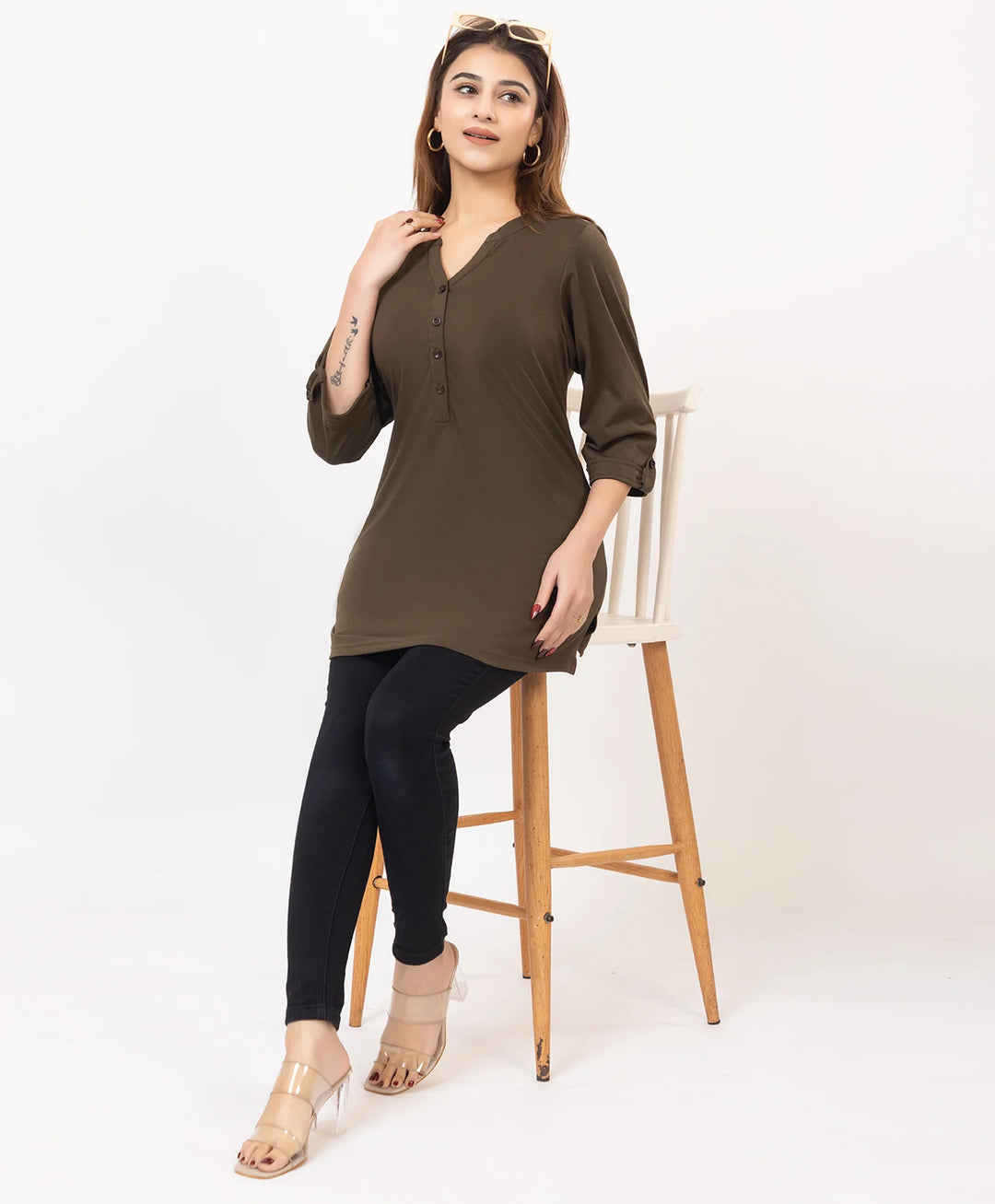 Classic Comfort Solid Kurti