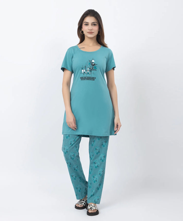Soft & Comfortable Printed Nightwear Set