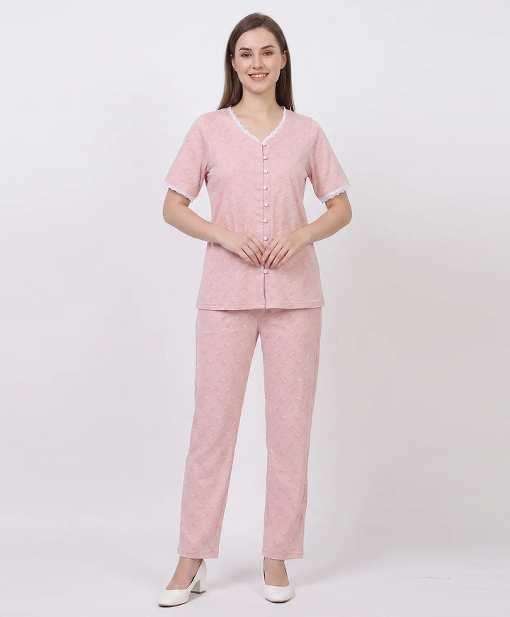 Soft Lace Lounge Co-ord set