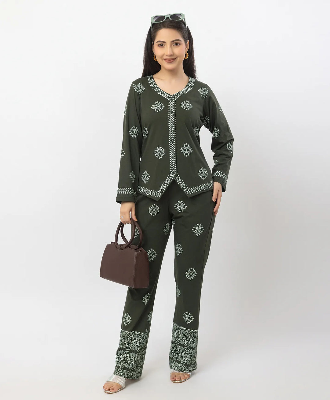 Premium Allover Motif Co-Ord Set