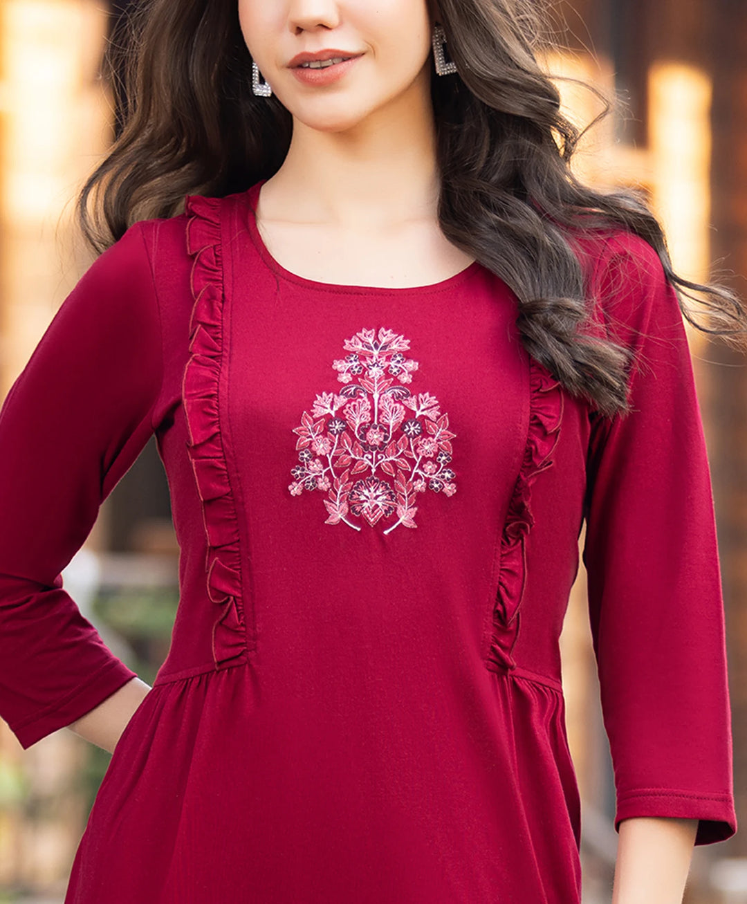 Comfort Fit Maternity Feeding Night Suit
