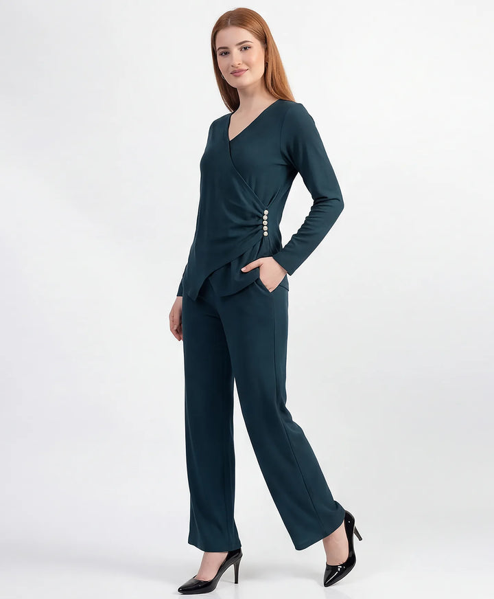 Pear Wrap Co-ord Set