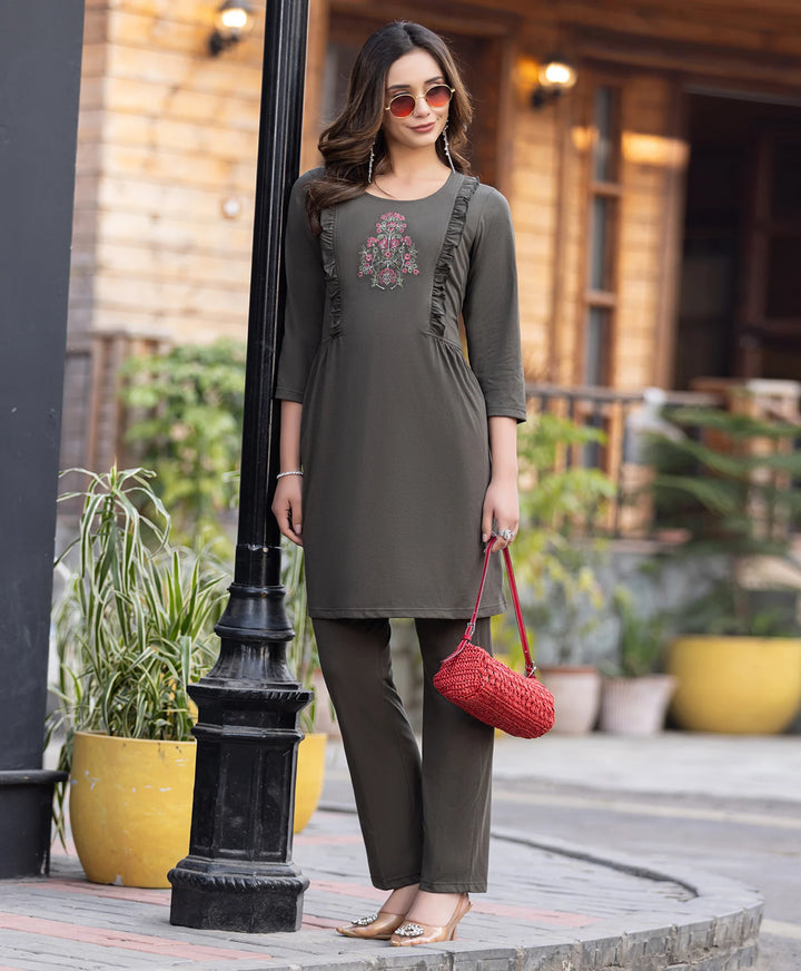 Comfort Fit Maternity Feeding Night Suit