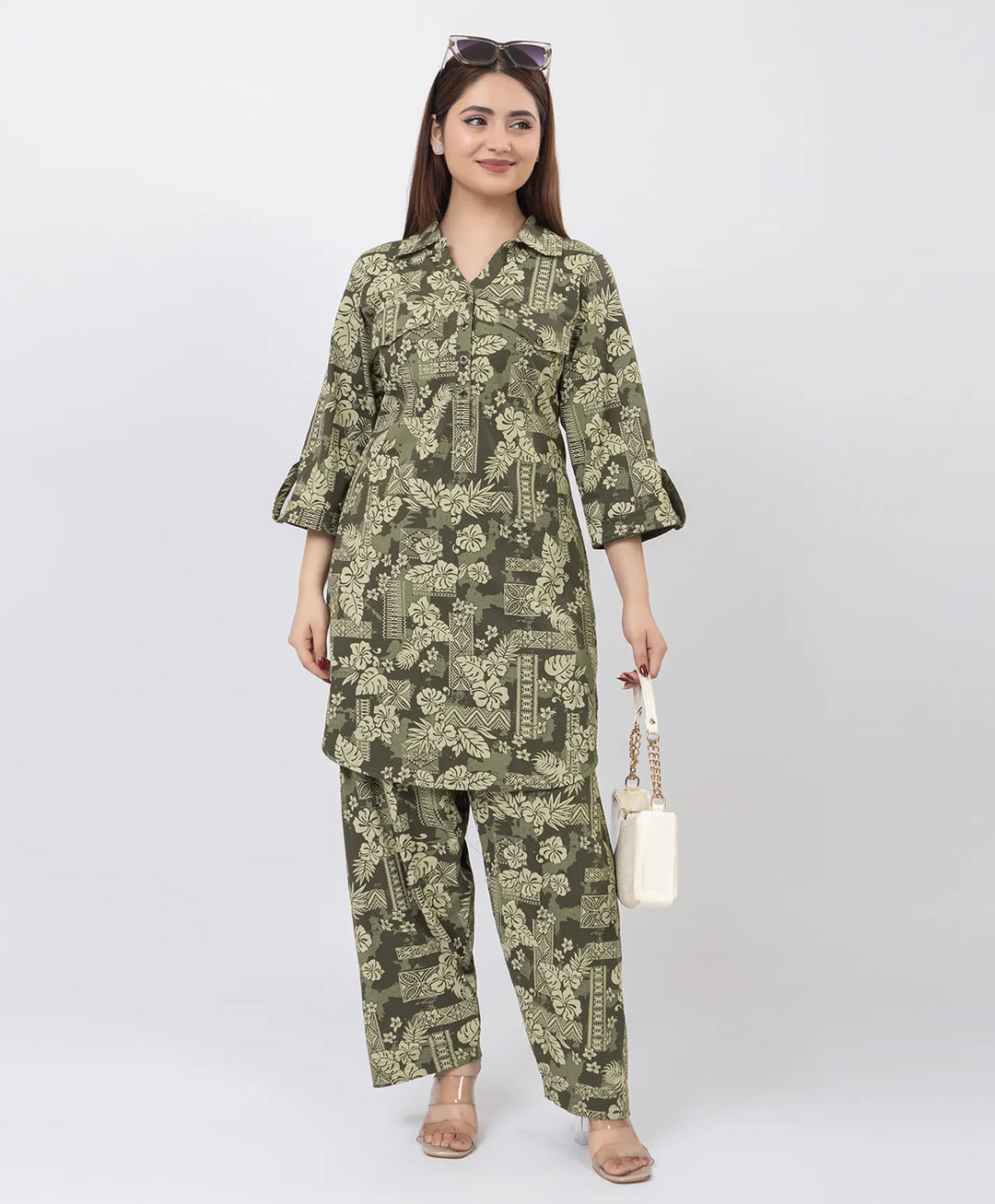Elegant Pathani Salwar Suit