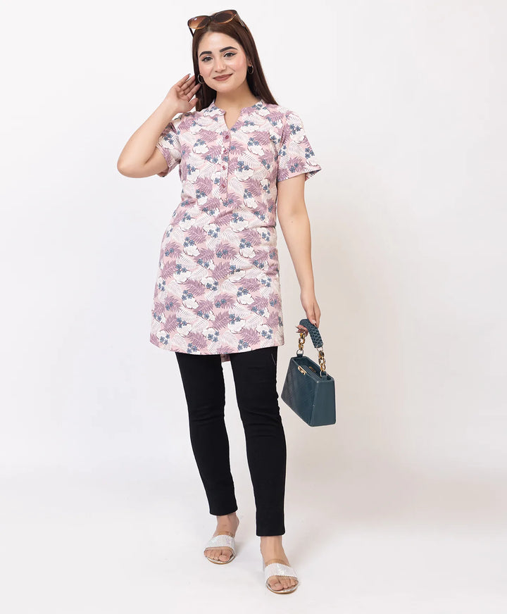 Smart Floral Style Kurti