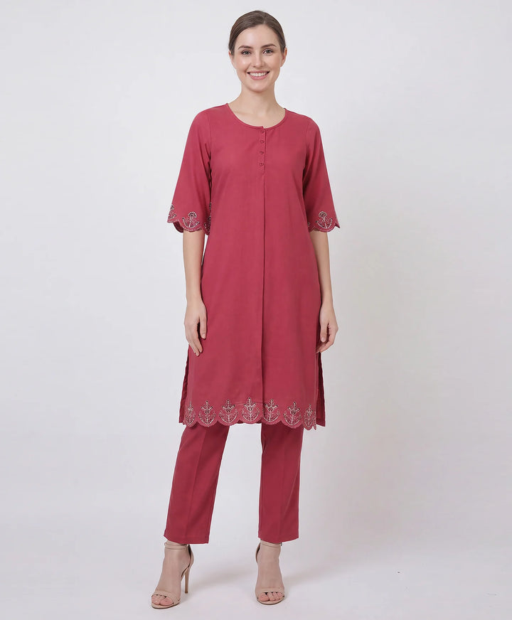 Embroidered Grace Edit Kurta Set