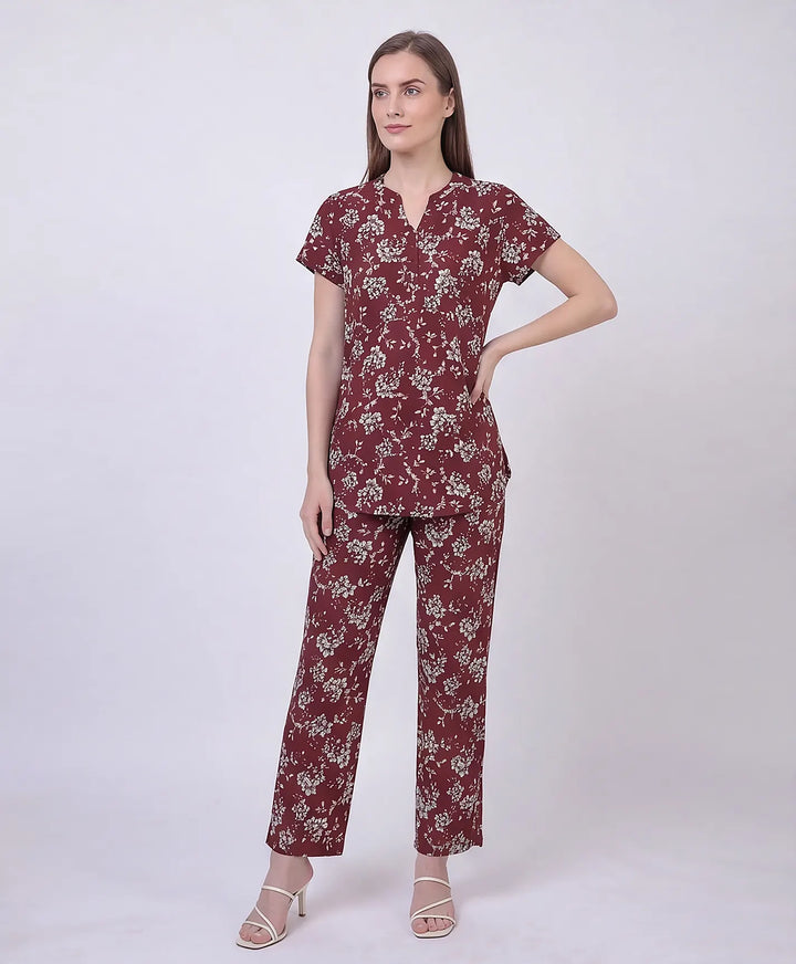 Graceful Floral Kurta Set