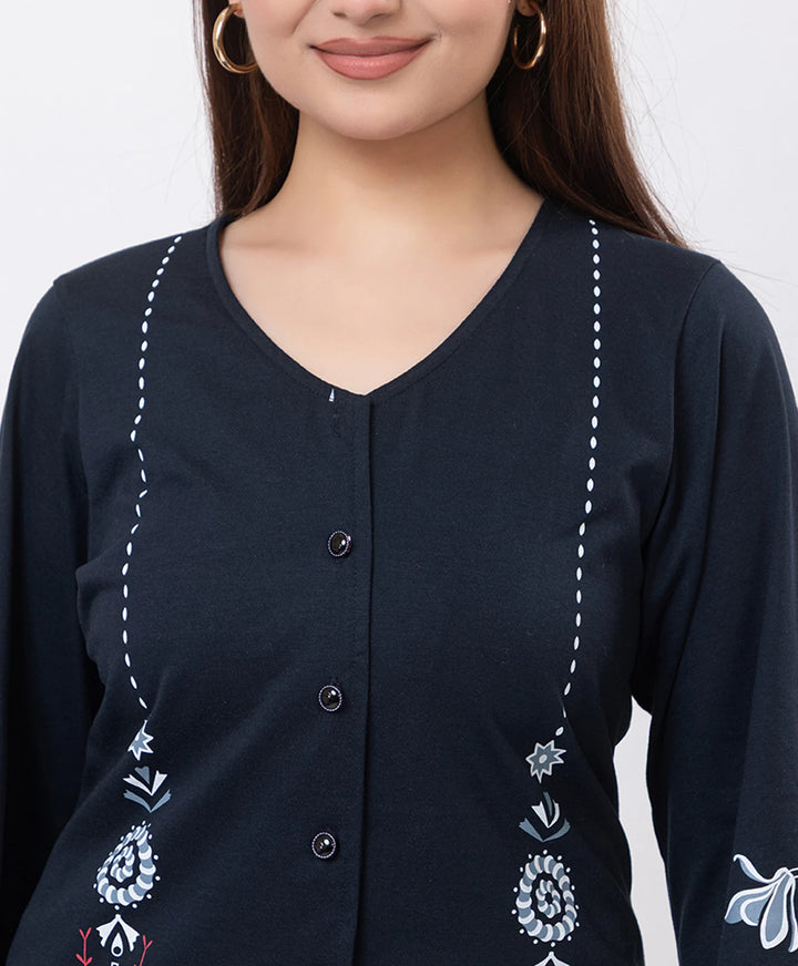 Premium Placement Print Co-Ord Set