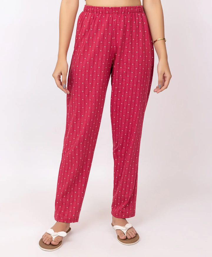 Premium Patterned Straight Leg Lower
