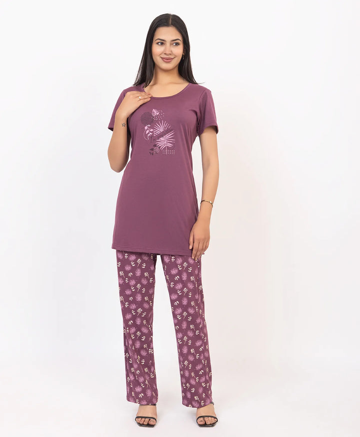 Graphic Print Nightsuit