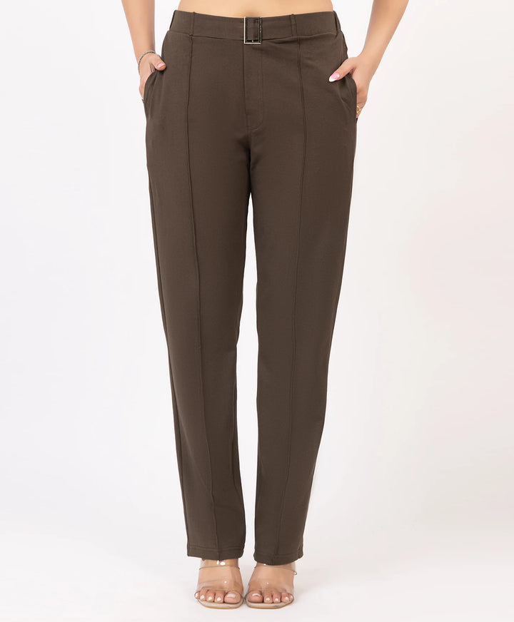 Classic Stretch Fit Lycra Trousers