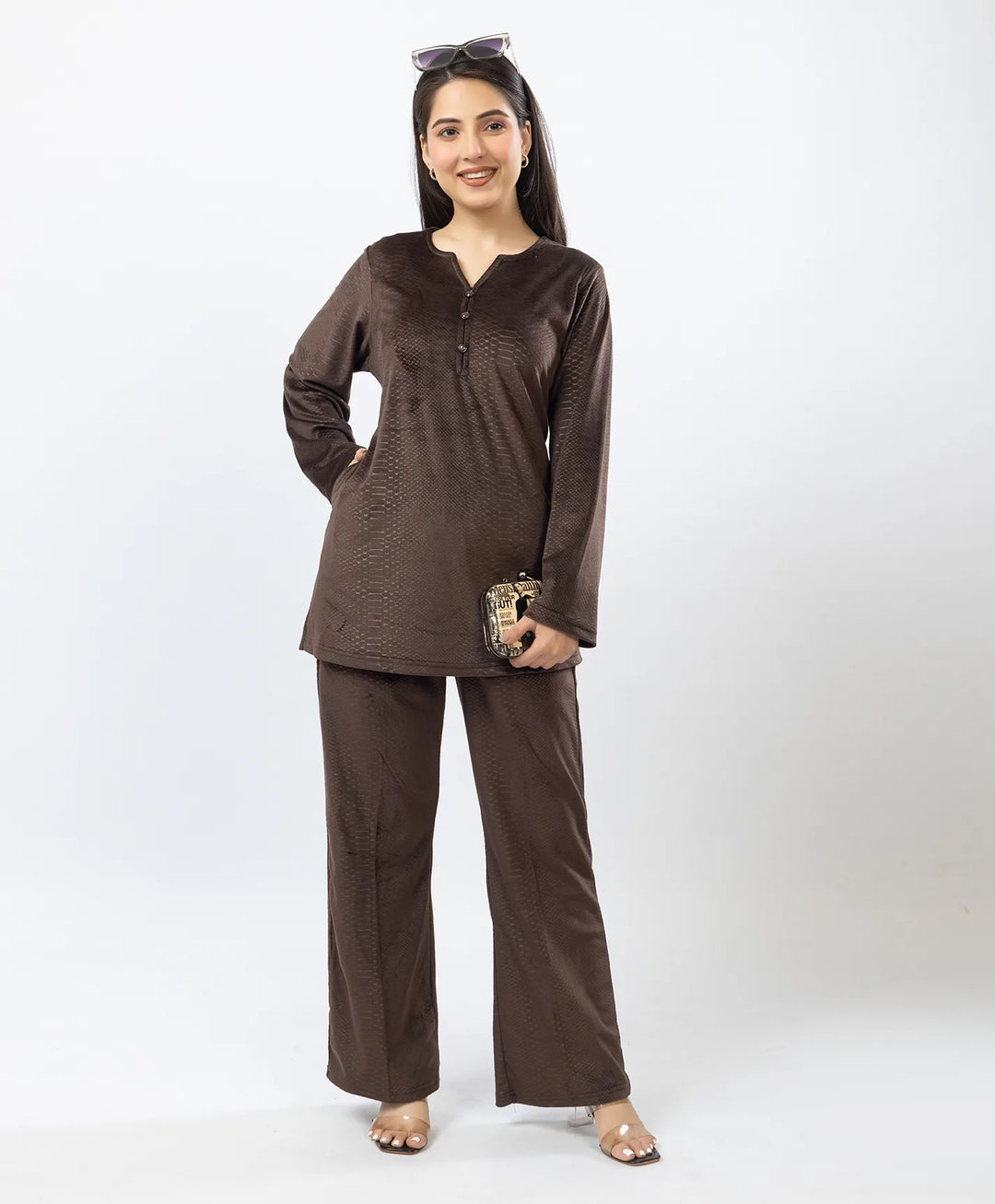 Premium Comfort Wear Kurta & Straight Pant Set with Pockets.
