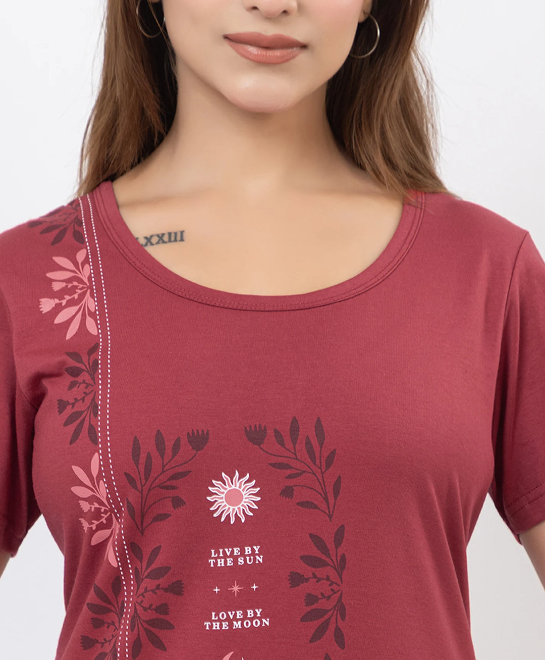Printed Lounge Wear Set