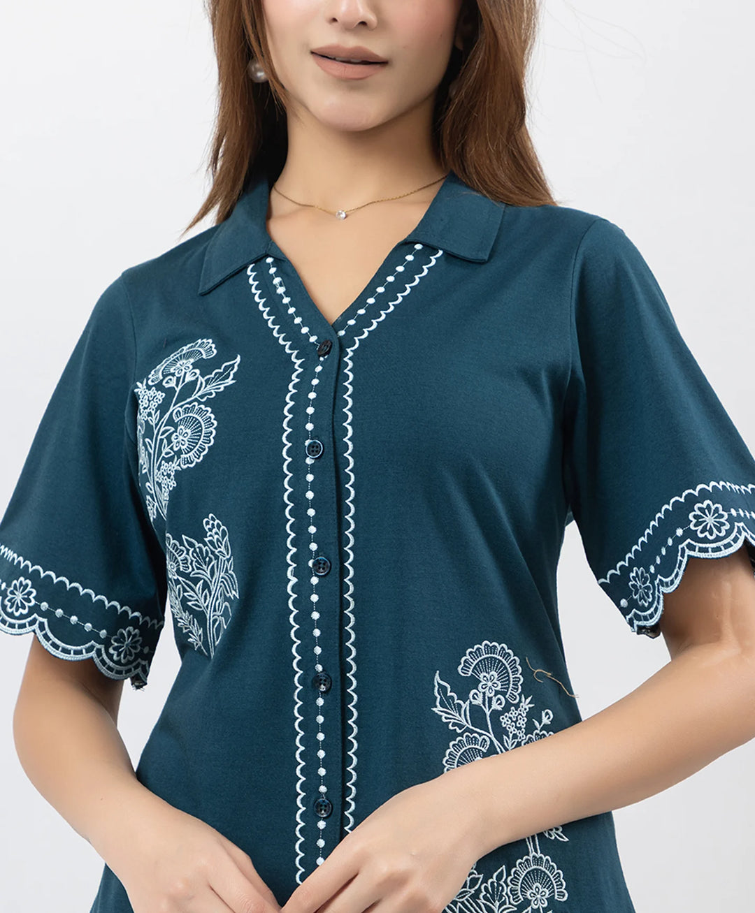 Contemporary Embroidered Co-Ord Set