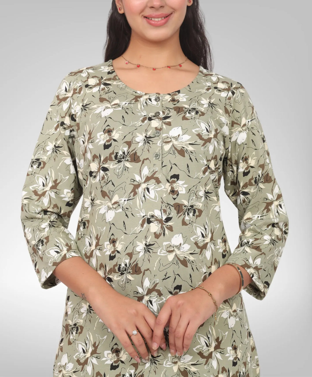 Gracefully Printed Kurta Set
