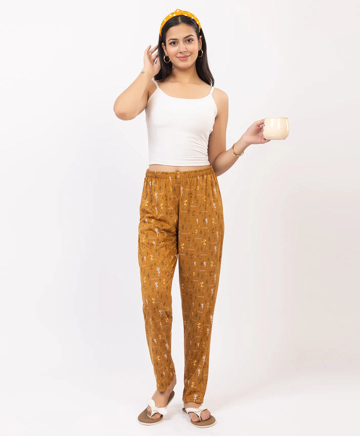 Straight-Fit Summer Printed Lower