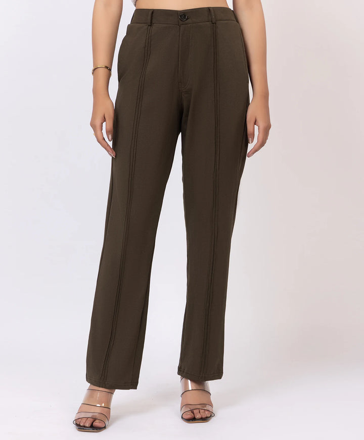 Modern Office Wear Lycra Trousers
