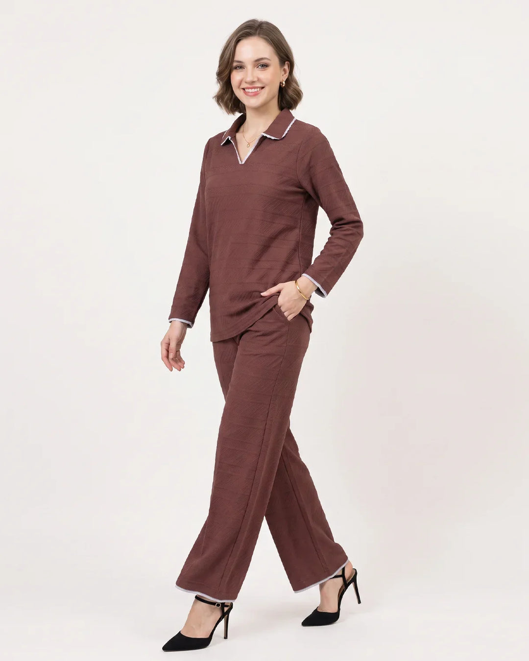 Luxe Textured Co-Ord Set