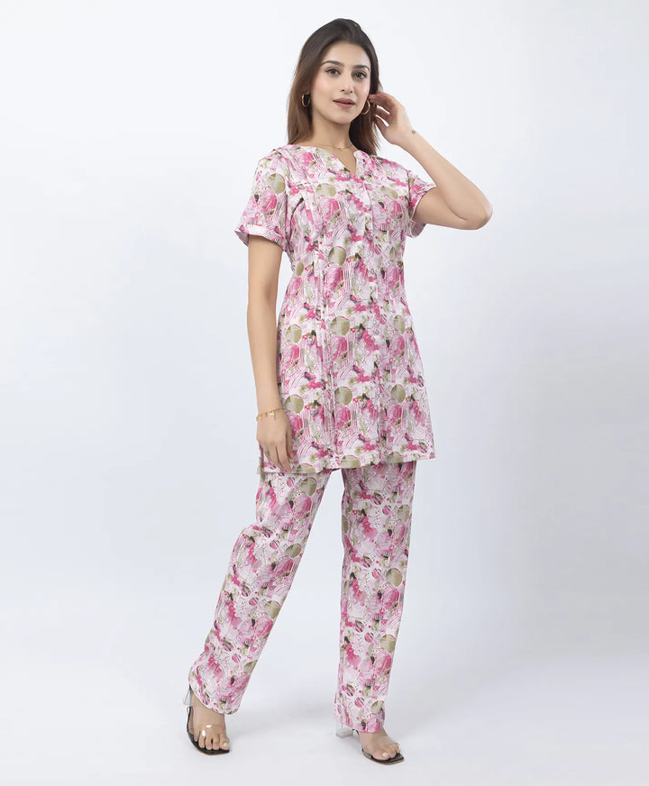 Effortless Style Floral Matching Co-Ord Set