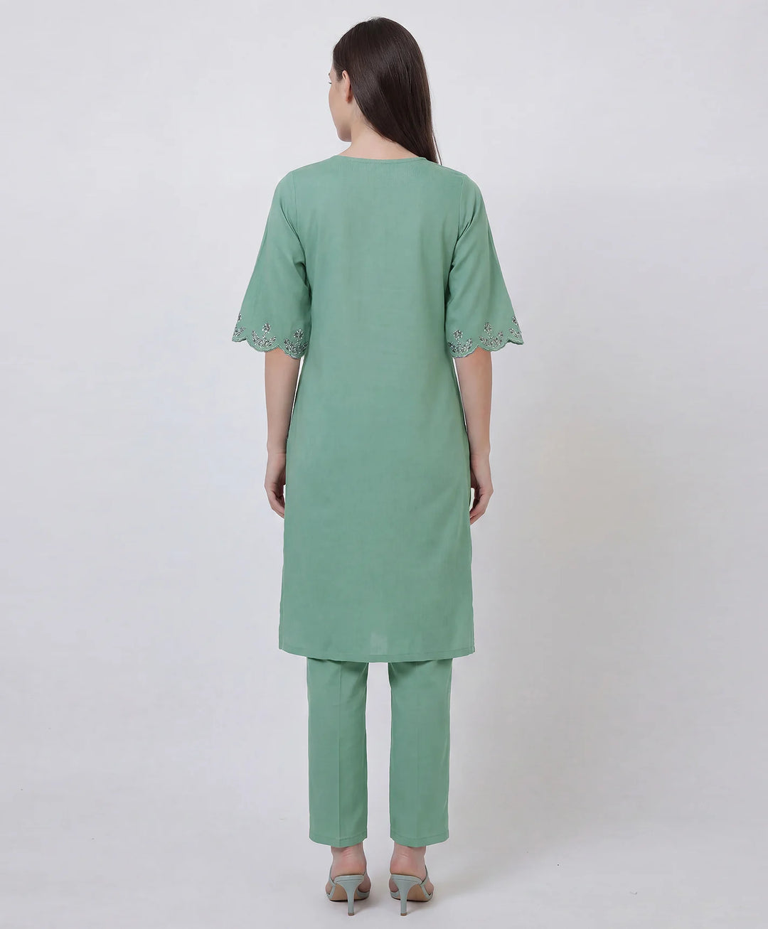 Embroidered Grace Edit Kurta Set