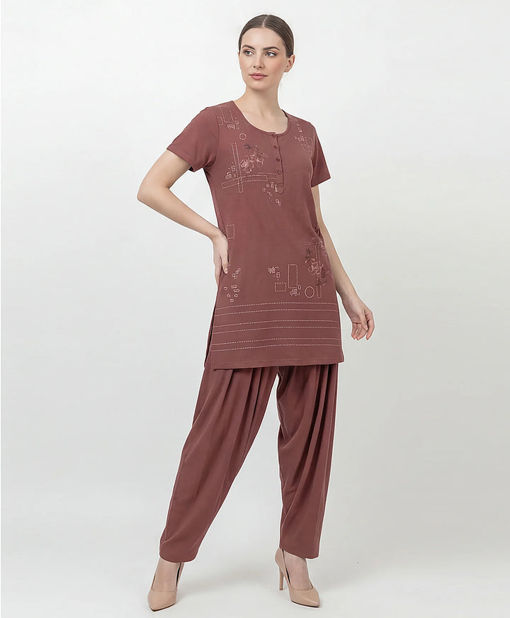 Minimal Style Kurta Salwar Set