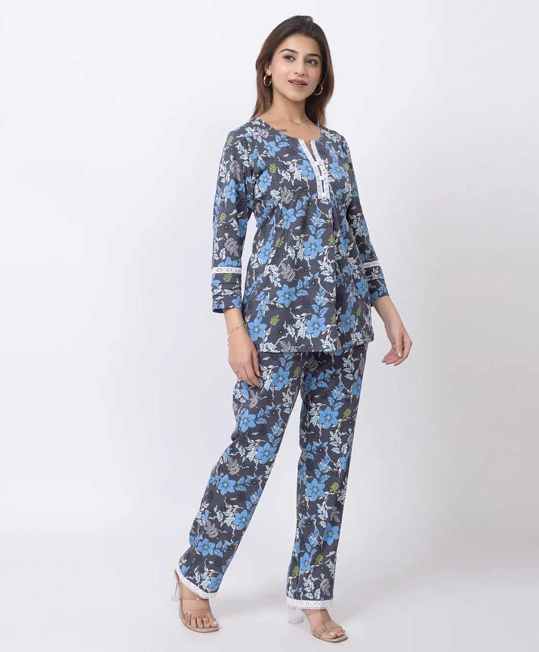 Floral Print Co-Ord Set for Everyday Wear