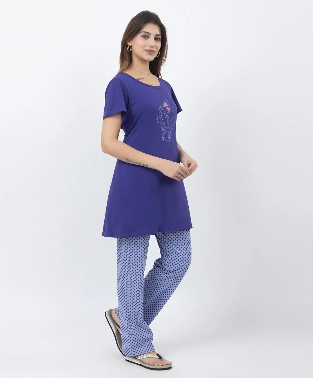 Soft & Comfortable Printed Nightwear Set