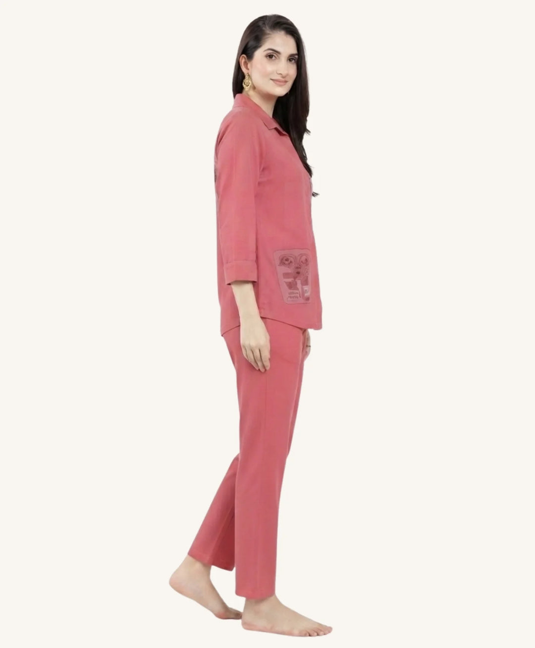 Artistic Patchwork Co-Ord Set