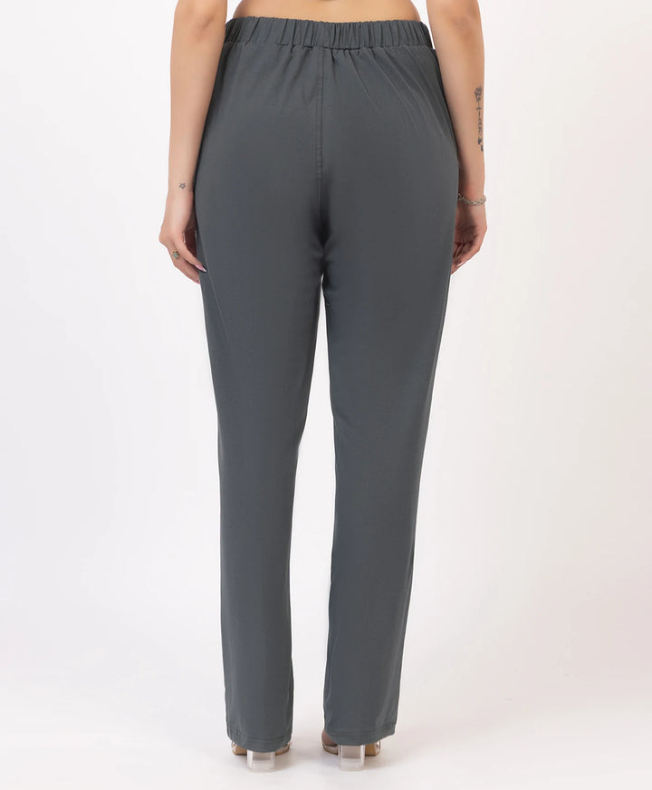 Classic Stretch Fit Lycra Trousers