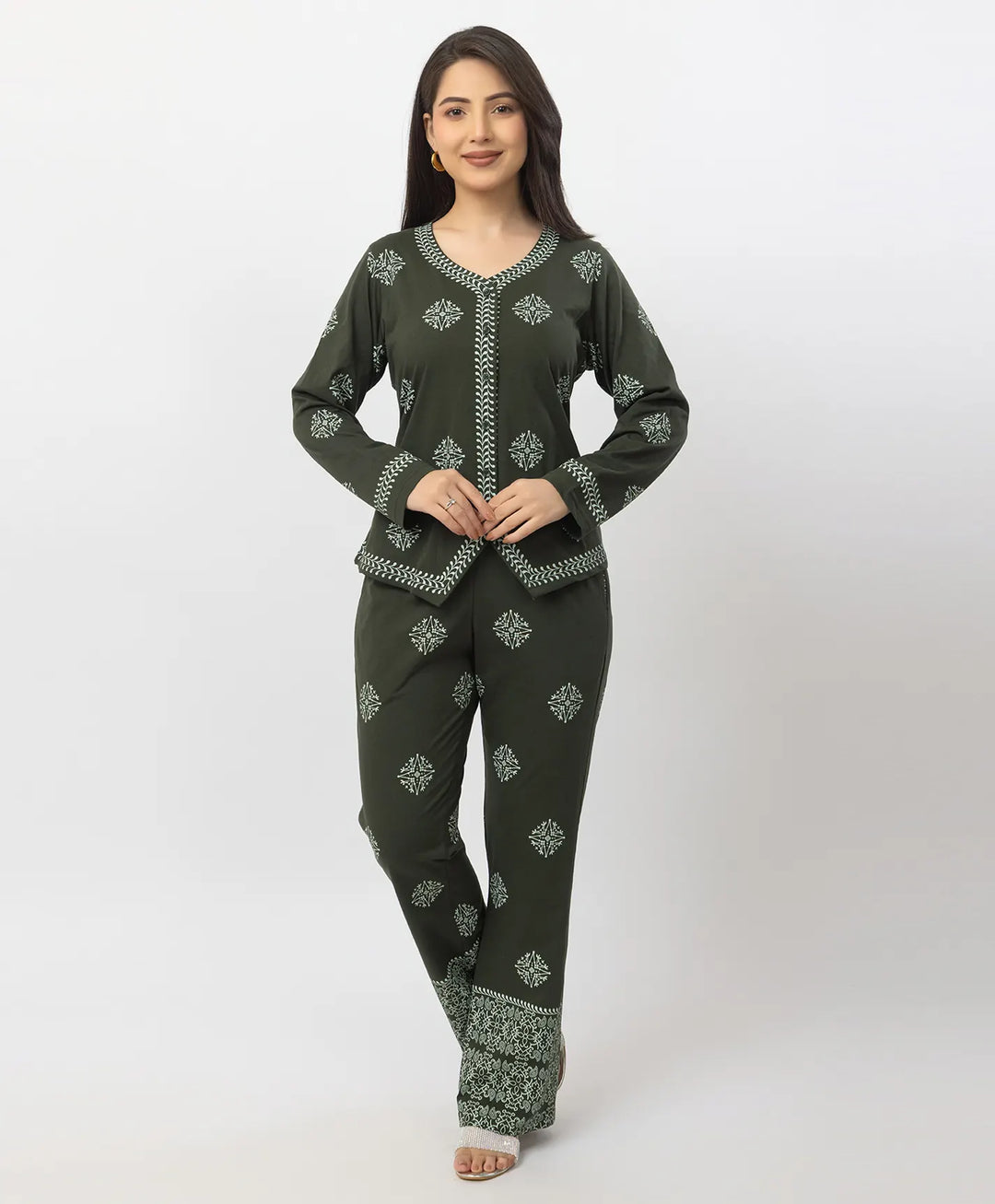 Premium Allover Motif Co-Ord Set