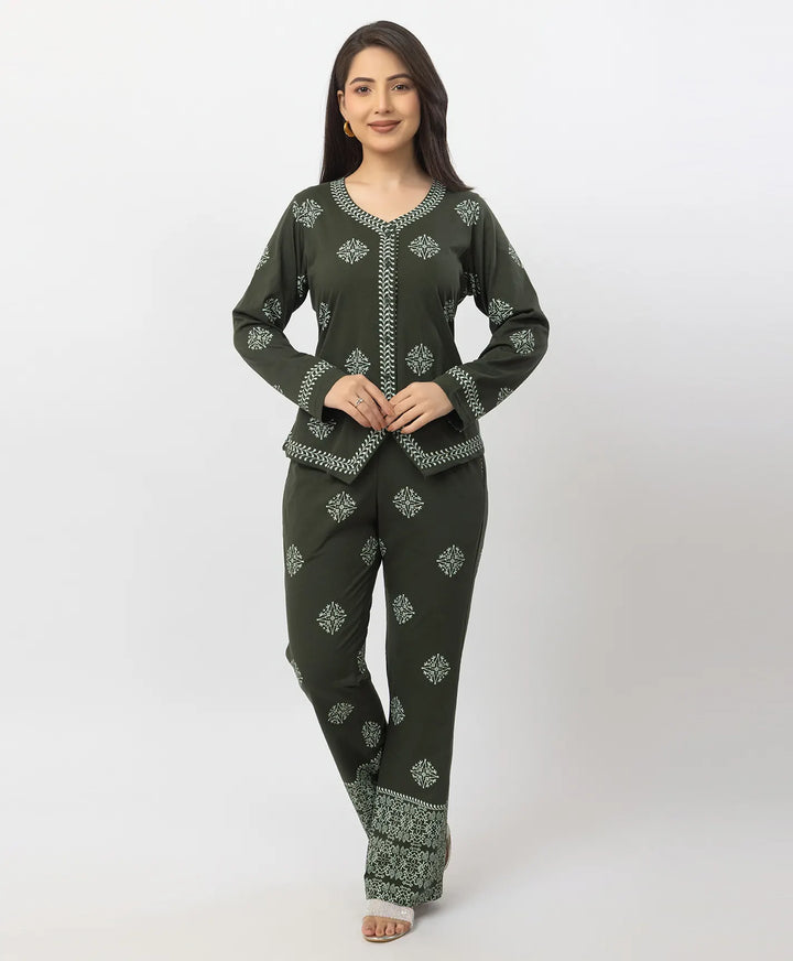 Premium Allover Motif Co-Ord Set
