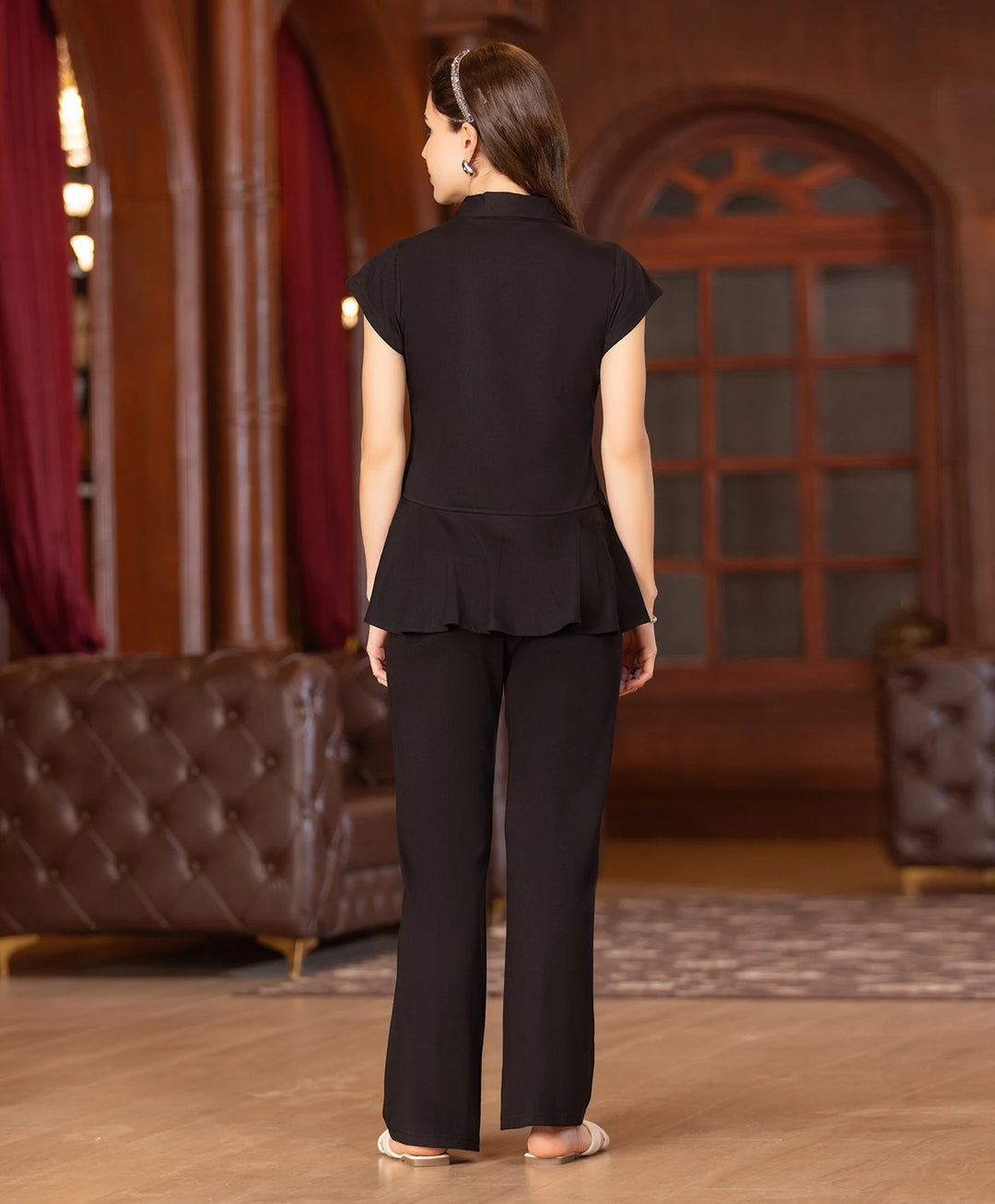 Smart Flared Top Co-ord Set