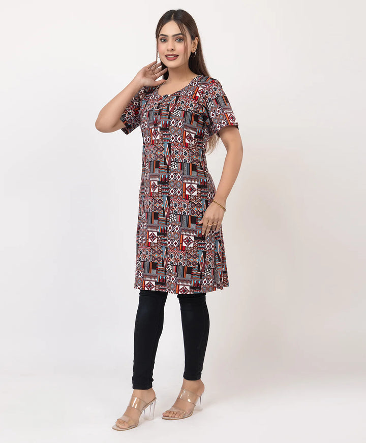 Classic Charm Printed Kurta