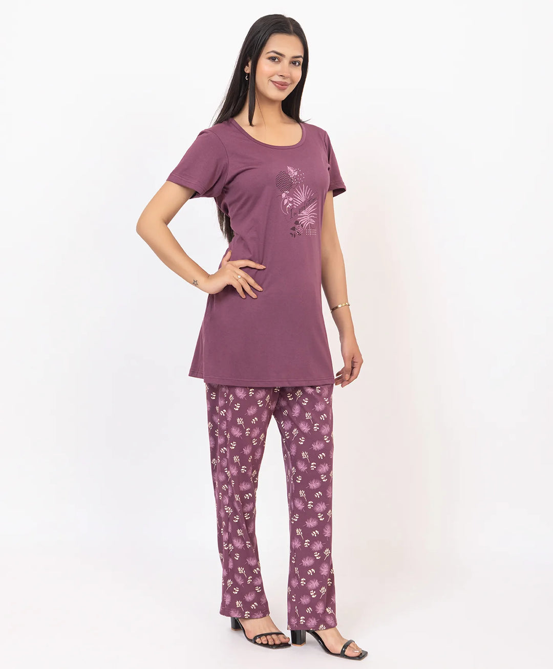 Graphic Print Nightsuit