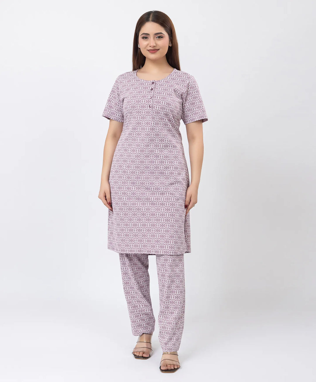 Floral Elegance Kurta Set