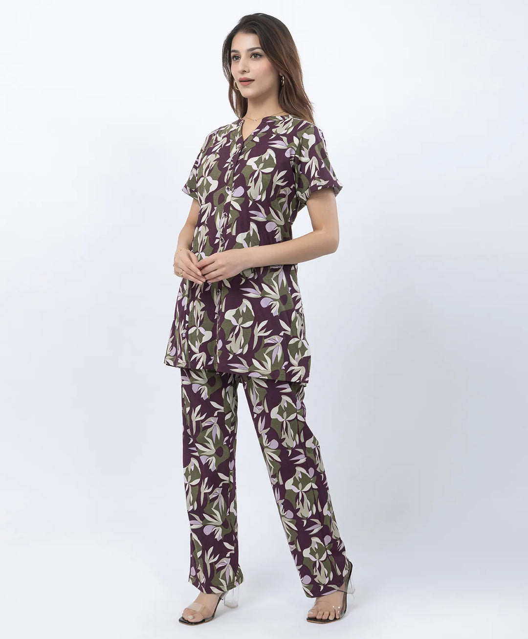 Effortless Style Floral Matching Co-Ord Set