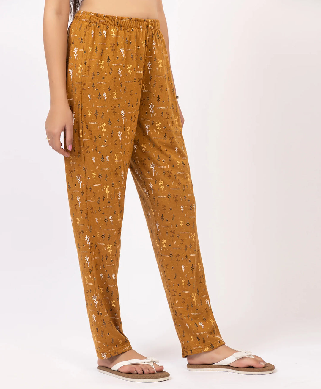 Straight-Fit Summer Printed Lower