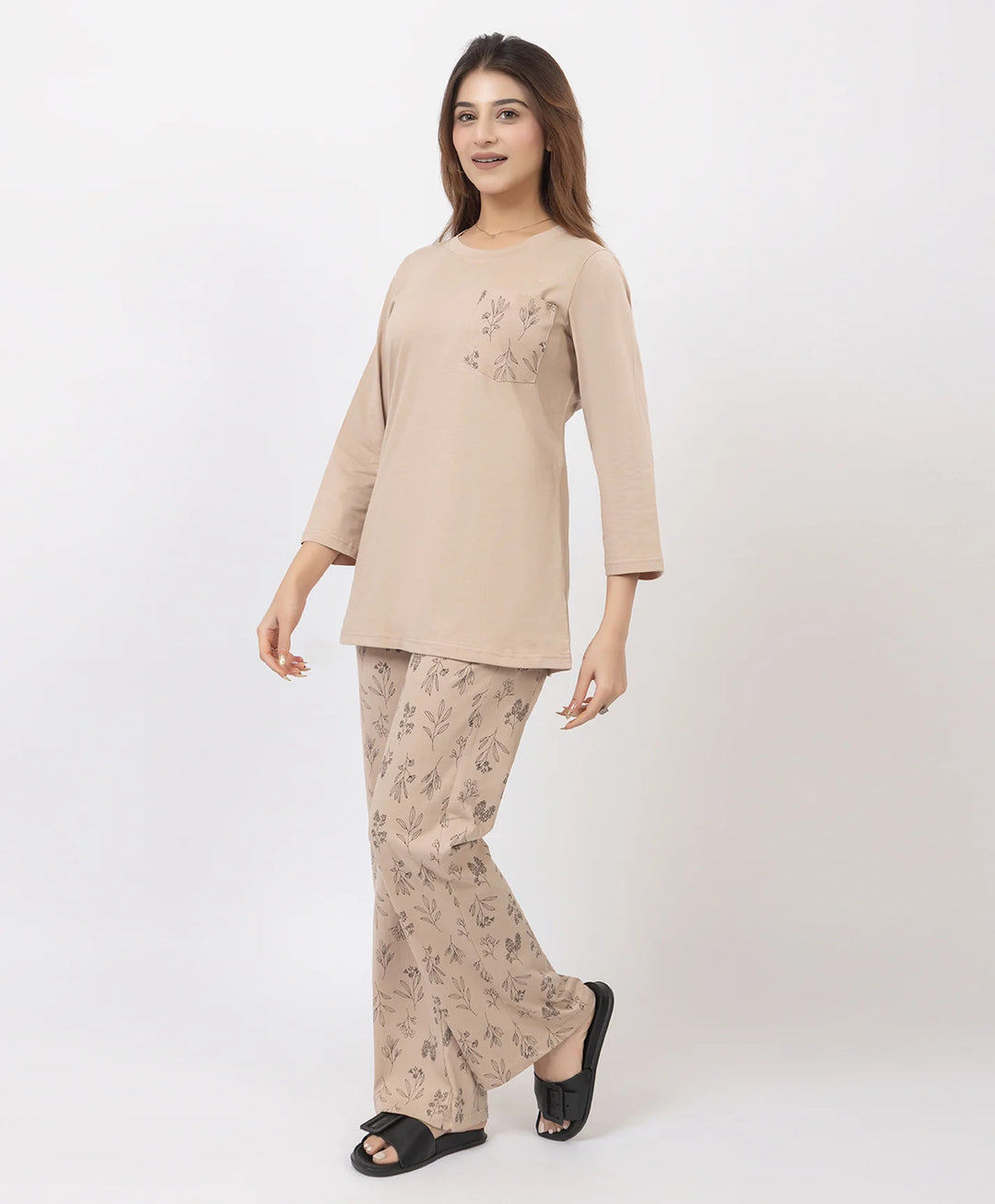 Blossom Charm Premium Night Suit